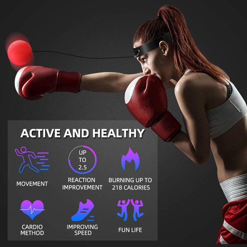 MYVIPCART™ Boxing Reflex Speed Punch Ball