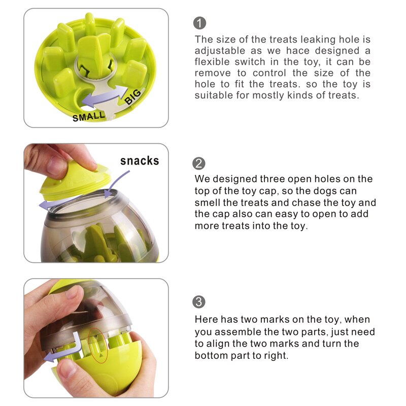 MYVIPCART™ Interactive Pet Food Dispenser Toy