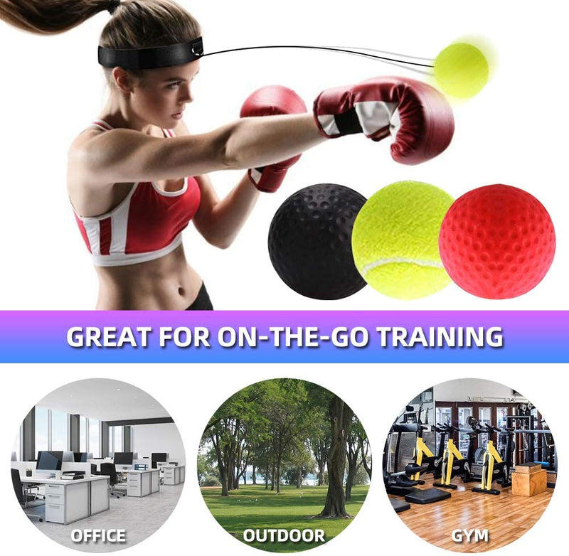 MYVIPCART™ Boxing Reflex Speed Punch Ball