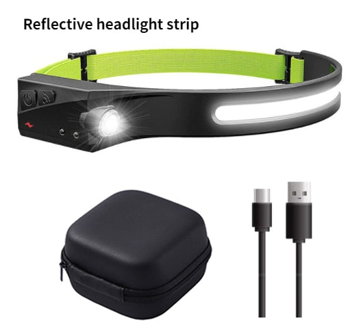 MYVIPCART™ Induction Headlamp COB LED