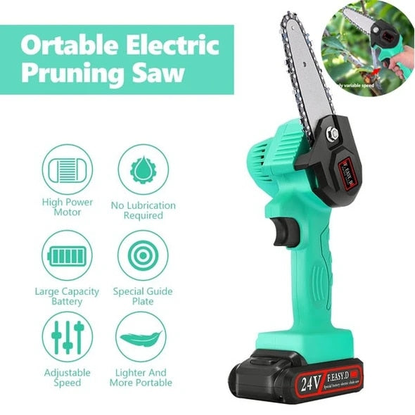 MyVIPCart™ Cordless Mini Electric Chainsaw