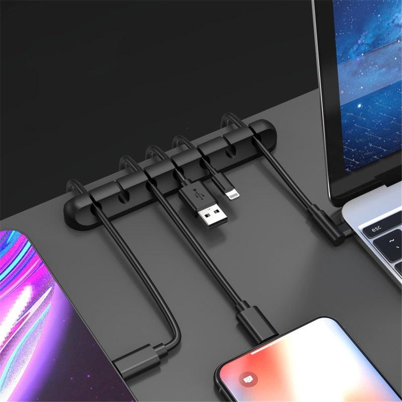 MYVIPCART™ Silicone USB Cable Organizer
