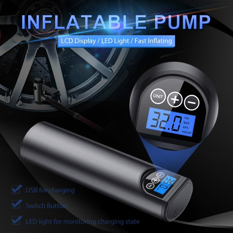 MyVIPCart™ Portable Digital Car Tyre Pump